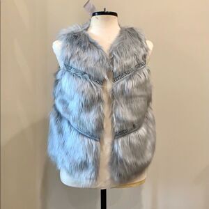 New Directions Faux Fur Vest
